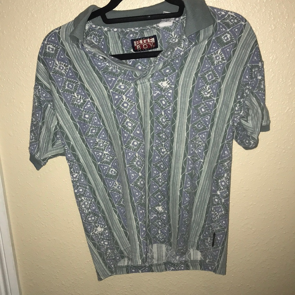 90’s quarter button up